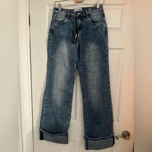 Fashion nova wide leg jeans